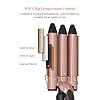 3-Barrel-Curling-Iron-Professional-Three-Barrel-Hair-Mermaid-Waves-Curling-Wand-Fast-Heating-25mm-Hair-Curler-Adjustable-Temperature-with-LCD-Display-for-Long-or-Short-Hair-Styling-Wattne-H1 3 Barrel Curling Iron, Professional Three Barrel Hair Mermaid Waves Curling Wand Fast Heating 25mm Hair Curler…