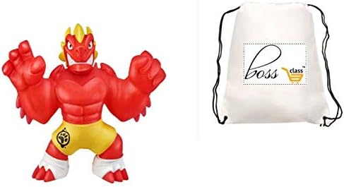 POG Boys Heroes of Goo JIT Zu (Bonus Exclusive SPIRLIE Pen) Gooey Dragon Action Figure, Blazagon