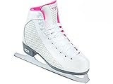 Riedell 13 Sparkle Junior Girls Soft Figure Skates