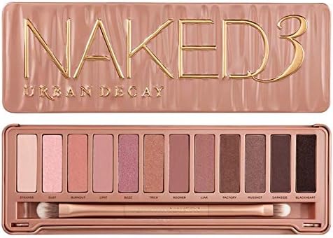 TRENDY TROTTERS URBAN DECAY Naked 3 Eyeshadow Palette 12x Eyeshadow, 1x Doubled - NEW