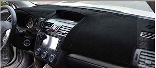 Fly5D Dashboard Cover Dash Mat Pad for 2012.9-2016 Subaru Forester (2012-2016 Subaru Forester, Black)
