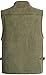 Alipolo Mens Casual Work Utility Hunting Travels Sports Vest With Multiple Pockets Army Green US L/Label 2XL