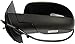 Dorman 955-1013 Driver Side Power Door Mirror - Heated / Folding with Signal Compatible with Select Chevrolet / GMC Models, Black