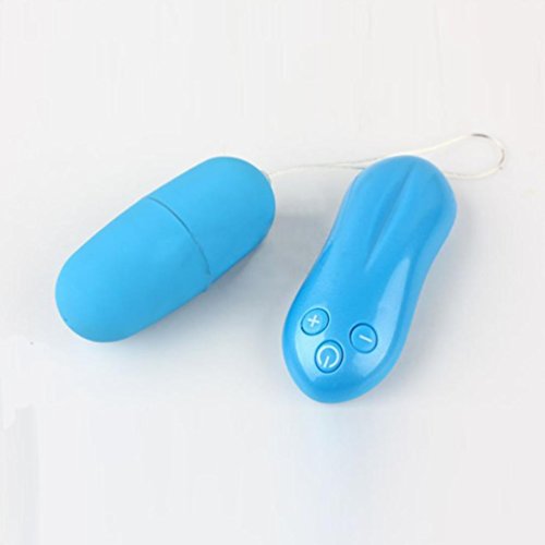 Compia Best Fun Unique Stimulation Waterproof Wireless Remote Control Shacking Shock Massager Egg Vibrator Adult Sex Toys For Woman Gifts (Blue)