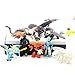 Birthday Party Decorations with How to Train Your Dragon Characters - Dragon Train-Themed Cake Toppers - 8-Piece Toothless Action Figure Set for Kids and Adults - 3.5-8.5 cm Toy Doll Collection