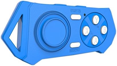 Mini Bluetooth Remote Controller ,Wireless Gamepad, Mobile Phone Game Controller PC Games for 3D VR Box Android&amp;IOS Phone (Z-Blue)