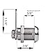 Westway Disc Tumbler Cam Lock with 7/8