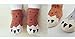 Julvie Anti-Slip Thick Winter Socks(2 Pairs) for Baby 0-4yrs with Claws Print
