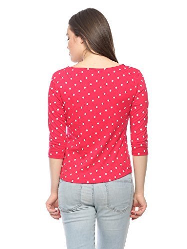 vvoguish women's cotton top (vvpnttp1030m, magenta)