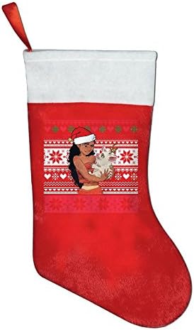 Christmas Holiday Stockings Custom Moana Christmas Design