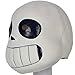 Undertale Sans Helmet Deluxe Latex Full Head Mask Halloween Cosplay Props Kids Xcoser