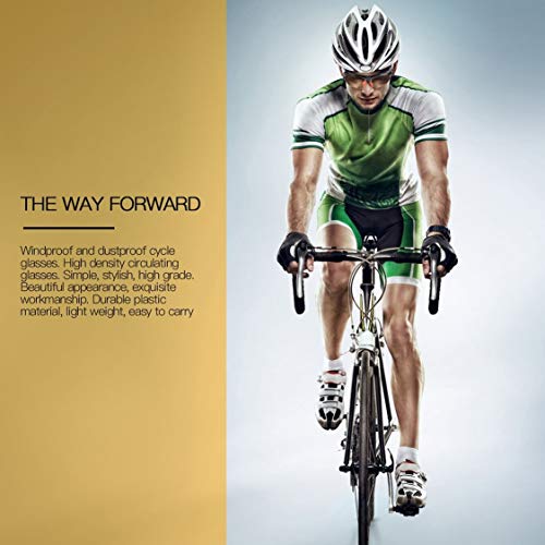 Dynamovolition Fietsbril, winddicht, stofdichte bril, outdoor sportbril, heren en dames, mountainbike veiligheidsbril - Image 3