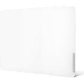 XVX White Glass Mouse Pad 4.0, Hard Mousepad for Gaming,Ultra-Smooth Micro-Etched Surface with Non-Slip Rubber Base(410mm*310mm)