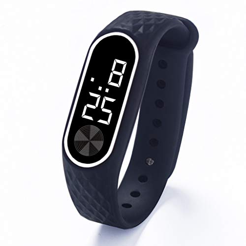 Sports Watch,Hot Sale! LED Digital Display Bracelet Watch Children's Students Silica Gel Sports Watch(Multicolor) - Thumbnail 2