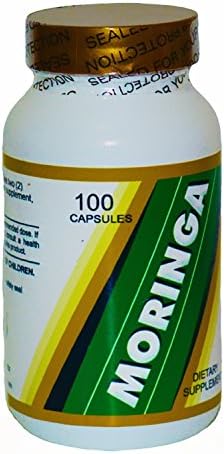 Moringa 100 Vegetarian Capsules of Potent Appetite Suppressant. 100% Nutrition Superfood for Quick Weight Loss. Increases Metabolism, Reduces Stress, Boosts Immune System with No Side Effects! 100% Money Back Guarantee - Order Risk Free!
