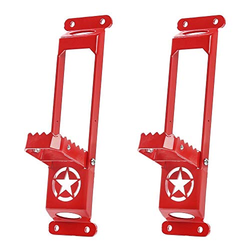 JeCar Door Hinge Step Foot Peg Metal Foldable Foot Pedal Exterior
