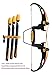 Monkey Business Sports New FoamStrike Compound Bow X2 Version 2.0 Replacement Arrows, Black and Yellow