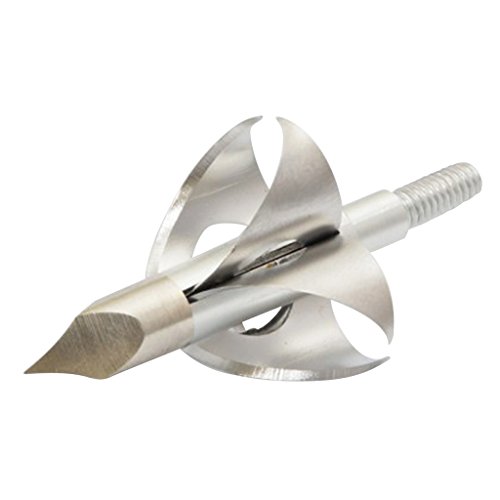 Flying Arrow Archery T3125 Toxic Broadhead Blade, Silver, 125-Grain