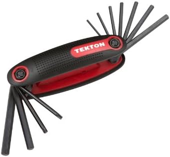 TEKTON by MIT 2520 Folding Hex and Star Key Wrench Clip, 11-pc.