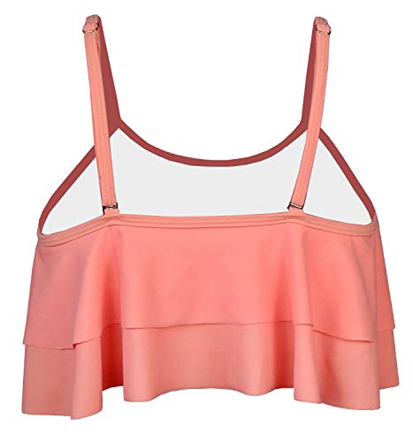 image for Balasami Women's Retro 50s Plaid Pattern Polka Dot Halter Molded Soft 