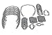 SCE Gaskets SCE Gasket 1100-10 Timing Cover Gasket - 10 Pack