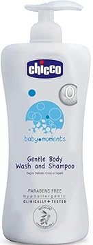 Chicco Gentle Body Wash and Shampoo 500 Ml (500 ml)