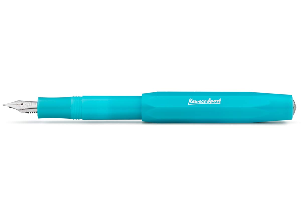 Kaweco Frosted Sport Fountain Pen Light Blueberry M