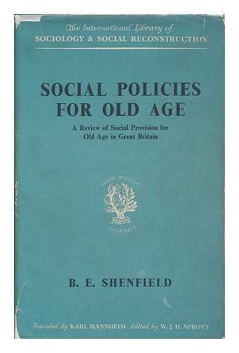 Social Policies for Old Age