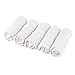 Pretty See Cotton Baby Wipes Soft Newborn Baby Face Towel Natural Baby Muslin Washcloths and Towels for Sensitive Skin, White, Set of 5