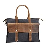 Wonder Youth Vintage Laptop Messenger Bag Briefcase