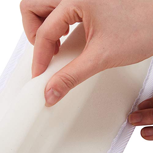 Qucover Bed Bridge Pad Mattress Connector Twin to King Size Converter - Instant Hypo-Allergenic Foam Bed Gap Filler 74x5x3 Inch +Fixed Belt 33 FT for Guests Stay Overs Family Gatherings