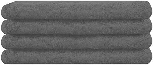 American Terry Mills 100% Cotton Salon Towels Gym Towels Hand Towel 144-Pack Gray
