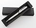 Personalized Custom Premium Metal Pen + Gift Box | Design A Truly Unique Present | Laser Engraved (Silver)