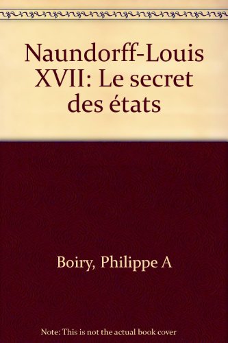Naundorff-Louis XVII