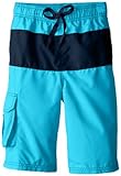 Kanu Surf Big Boys' Legacy Swim Trunks, Aqua, Large (14/16)