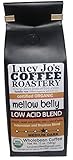 Lucy Jo's Coffee, Organic Mellow Belly Low Acid Blend, Whole Bean, 12 oz