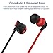 ebasy ErgoFit in-Ear Earbud Headphones Dynamic Crystal Clear Sound,2 Pack/Black.