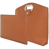 2PCS Laptop Bag for Women, Waterproof Leather 14-16In for Laptops and iPad Cases, Work Tote Bag Briefcase for Women