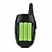 Radio Walkie Talkie Funny Gifts & Durable Outdoor Pretent Play Cool Audio Toys for Kids, Long Range Chargeable Two Way A7 Mini Walkie Talkies Radios Twin Pack (Green)