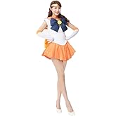 OURCOSPLAY Women’s Minako Aino Venus Cosplay Costume Outfit Uniform Dress Suit Female