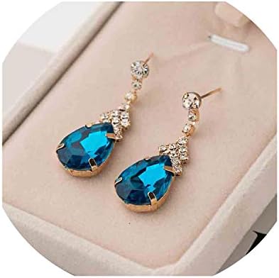 Cubic Zirconia Drop Earrings With Tiny CZ Luxury Bridal Wedding Earrings For Women Rhodium Plated