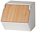 Now Designs Takenoko Salt Box, White