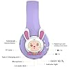 Riwbox-RB-7S-Kids-Headphones-Wireless-LED-Light-Up-Wireless-Foldable-Headphones-Over-Ear-Volume-Limited-Safe-75dB85dB95dB-with-Mic-and-TF-card-Children-Headphones-for-Girls-PurpleGreen Riwbox RB-7S Kids Headphones Wireless, LED Light Up Wireless Foldable Headphones Over Ear Volume Limited Safe 75dB/85dB…