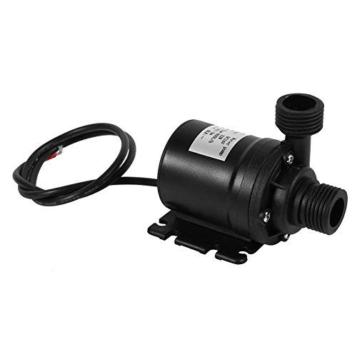 DC 24V Solar Water Circulation Pump Quiet Brushless Motor Submersible