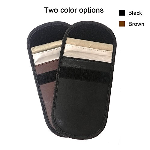 image for Premium Car Key Signal Blocker Pouch/Case,Ewadoo Faraday Bags for Key 