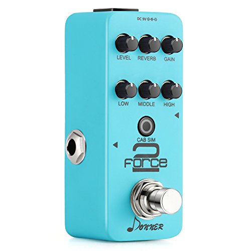 Donner Force 2 Mini Electric Guitar Preamp Effect Pedal Pricepulse