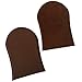 Gloves Applicator&Premium Self Tanning Applicator Mitts, Facial Tanning Mitts, single sided Microfiber Sunless Glove, sunless tanning mitt with 2 Large Mitts Gloves