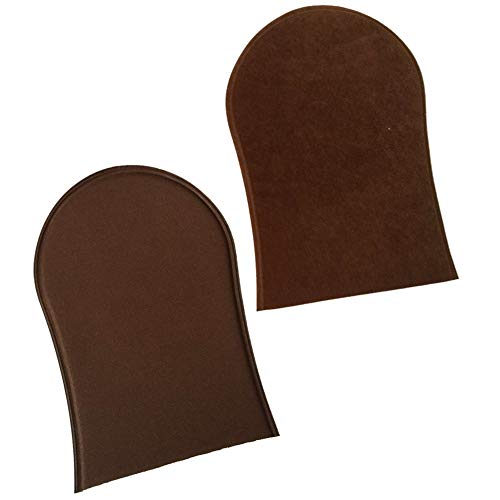 Gloves Applicator&Premium Self Tanning Applicator Mitts, Facial Tanning Mitts, single sided Microfiber Sunless Glove, sunless tanning mitt with 2 Large Mitts Gloves - Thumbnail 4