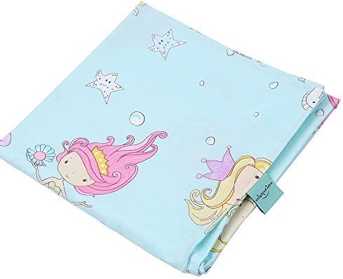 Weighted Idea Removable Duvet Covers for Weighted Blanket Inner Layer - Mermaid - Organic Cotton Duvet Cover (36''x48'')
