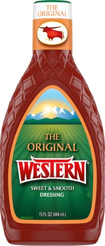 WESTERN ORIGINAL SWEET AND SMOOTH FRENCH SALAD DRESSING, 15 FL. OZ.